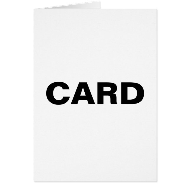 Generic Item Label (Front)