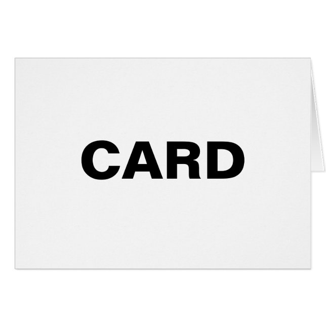 Generic Item Label (Front Horizontal)