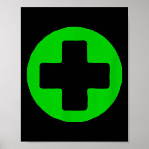 Generic medical medicine support poster
