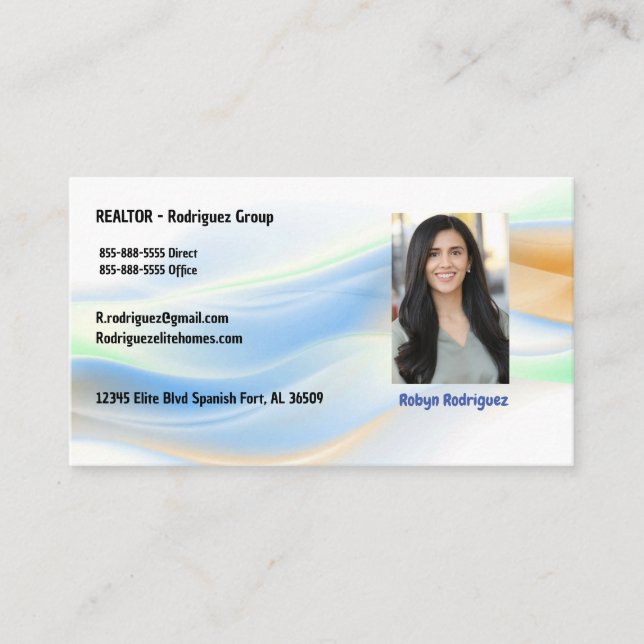 Generic Realtor Business Card (Front)