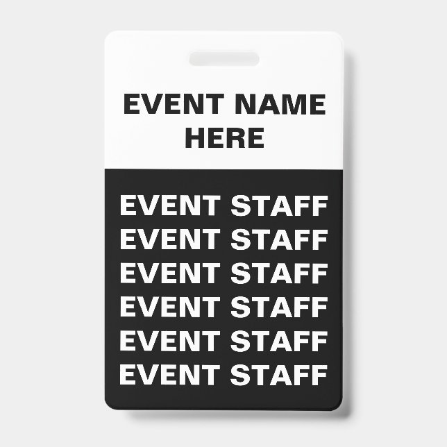 Generic Special Event Badges (Front)