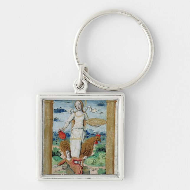 Generosity Against Avarice Keychain (Front)
