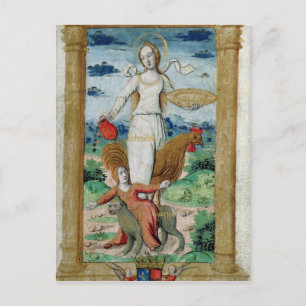 Generosity Against Avarice Postcard