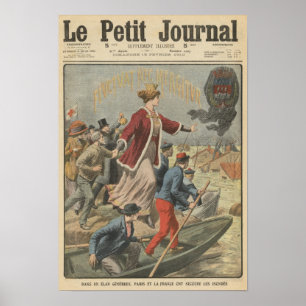 Generosity of the City of Paris and France Poster