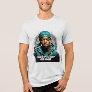 Generpte Hopp T-Shirt Tri-Blend Shirt