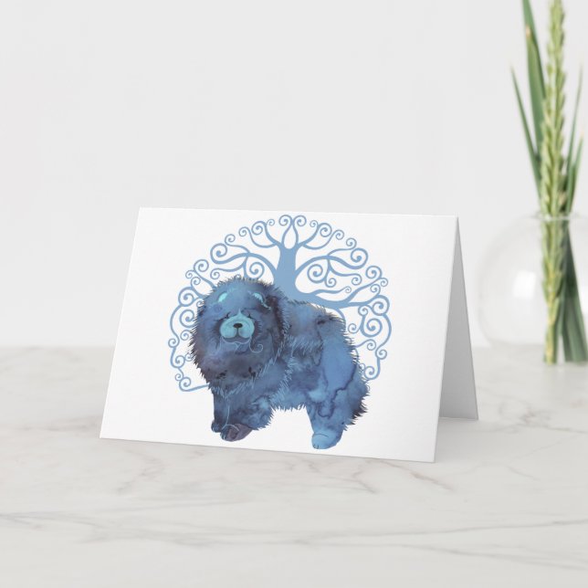 GÈNES FADÉS Chow Tree of Life Cartes d'art (Devant)