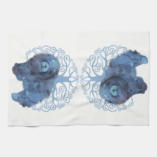 GÈNES FADÉS Chow TREE OF LIFE Cuisine Serviette