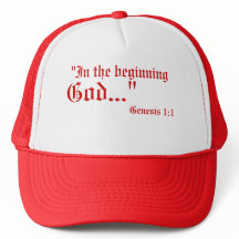 Genèse 1:1 Casquette
