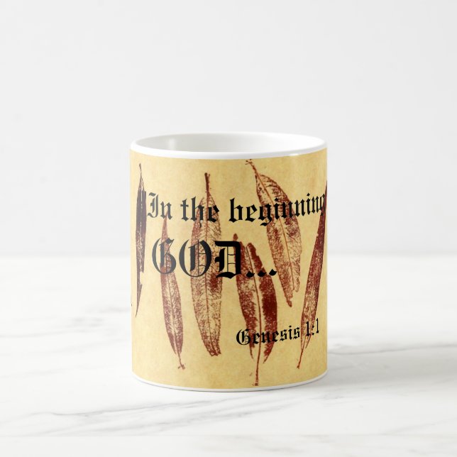 Genèse 1:1 Mug (Centre)