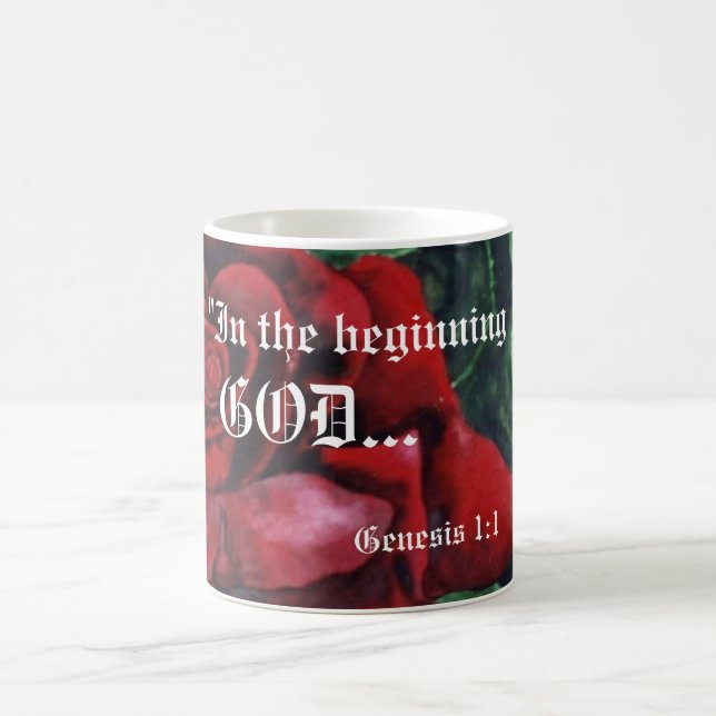 Genèse 1:1 Mug (Centre)