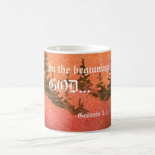Genèse 1:1 Mug (Centre)