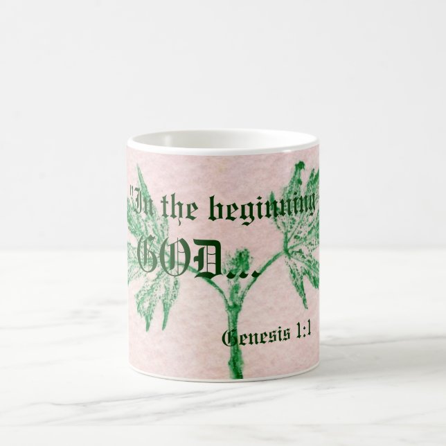 Genèse 1:1 Mug (Centre)