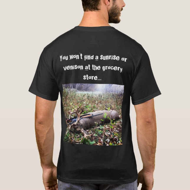 Genèse 27:3 Sunrise & Venison T-shirt homme (Dos)