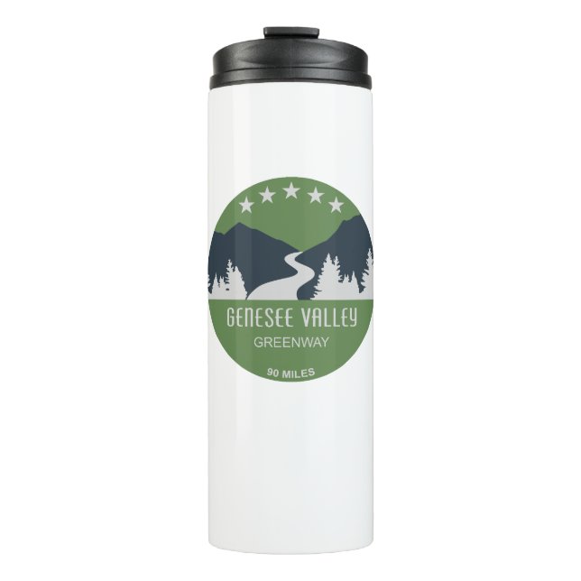 Genesee Valley Greenway New York Thermal Tumbler (Front)