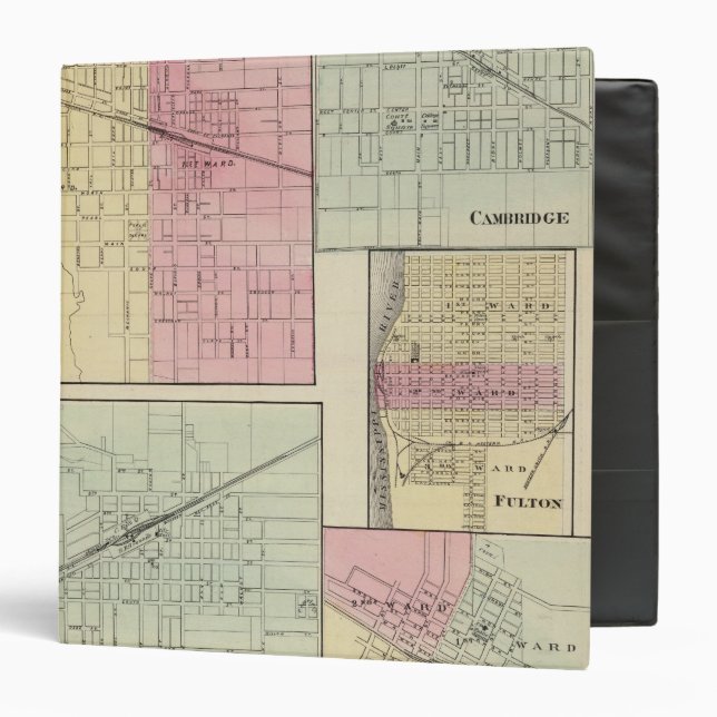 Geneseo, Kewanee, Cambridge, Fulton and Morrison Binder (Front/Inside)