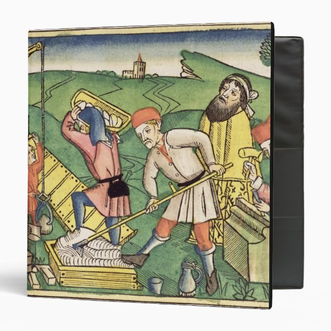 Genesis 11 1-9 Building The Tower of Babel, from t Binder (Front/Inside)