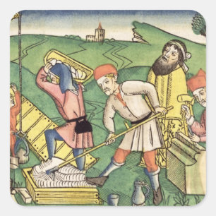 Genesis 11 1-9 Building The Tower of Babel, from t Square Sticker