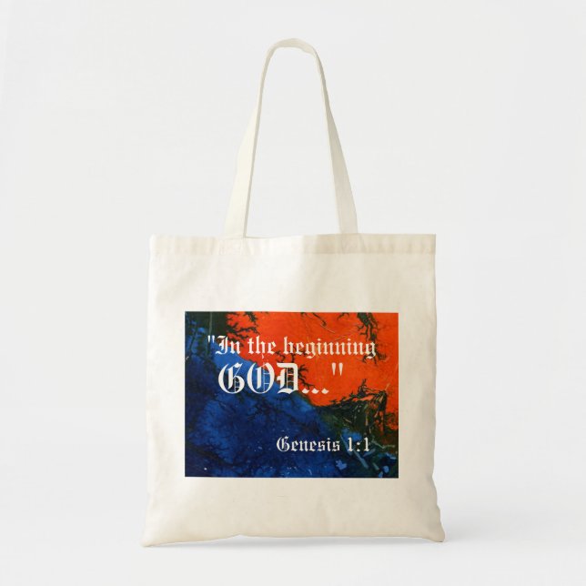 Genesis 1:1 Bag (Front)