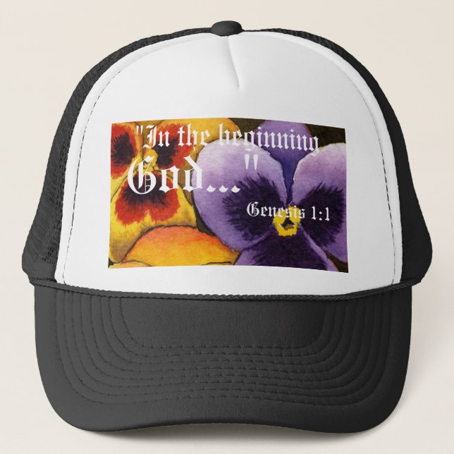 Genesis 1:1 Hat (Front)