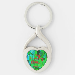 Genesis 1:1 In the beginning God..."Bible truth  K Keychain