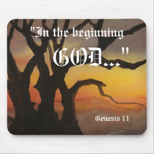 Genesis 1:1 Mousepad