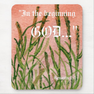 Genesis 1:1 Mousepad