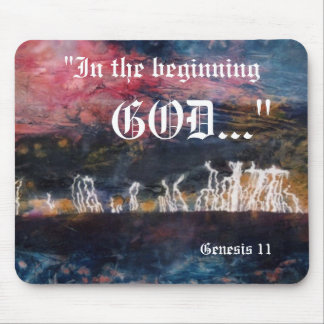 Genesis 1:1 Mousepad