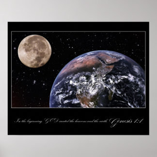 Genesis 1:1 Poster