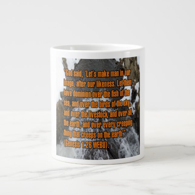 Genesis 1:26 WEBU Mug (Front)
