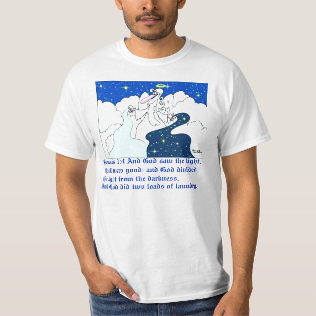 GENESIS 1:4 T-Shirt (Front)