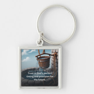 Genesis 24-Trust in God's perfect timing&provision Keychain