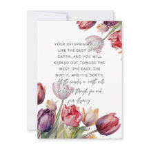 Genesis 28:14 Inspirational Card for Mom