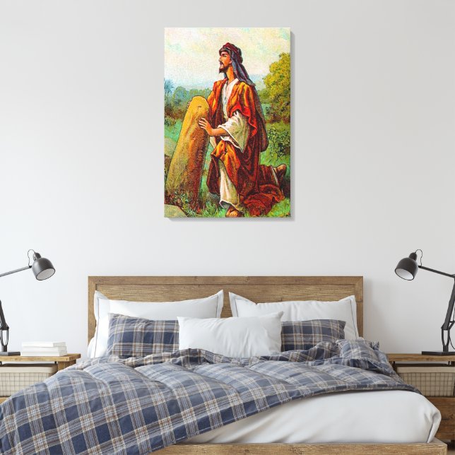 Genesis 28 Jacob Has a Dream from God Canvas (Insitu(Bedroom))