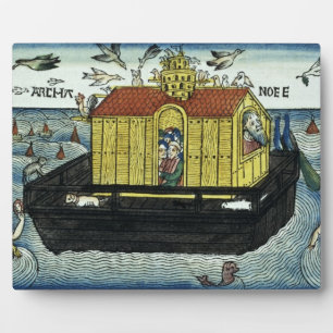 Genesis 6:11-24 Noah's Ark, from the Nuremberg Bib Plaque