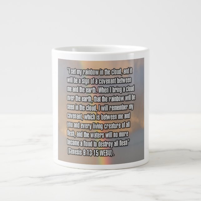 Genesis 9:13-15 WEBU Mug (Front)