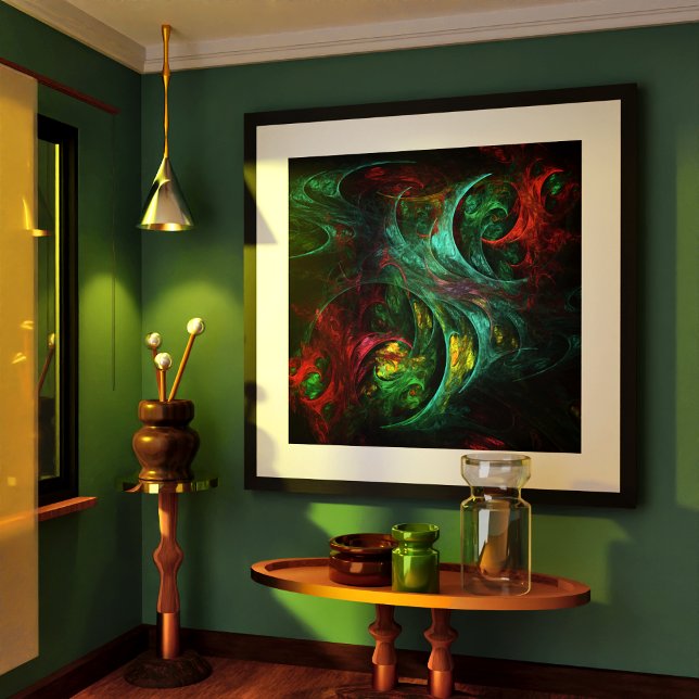 Genesis Abstract Art Poster (Genesis Abstract Art Poster)