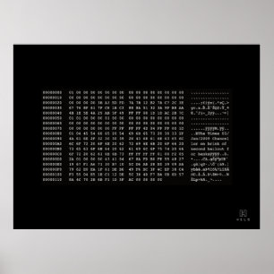 Genesis Block Poster (v2)