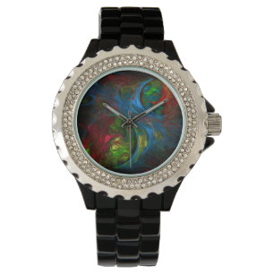 Genesis Blue Abstract Art Watch