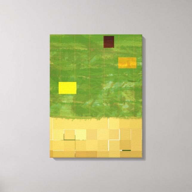 Genesis Day 3: Vegetation 2014 Canvas Print (Front)