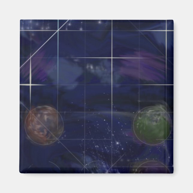 Genesis Day 4: Stars 2014 Magnet (Front)