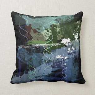 Genesis Day 5: Creatures Throw Pillow