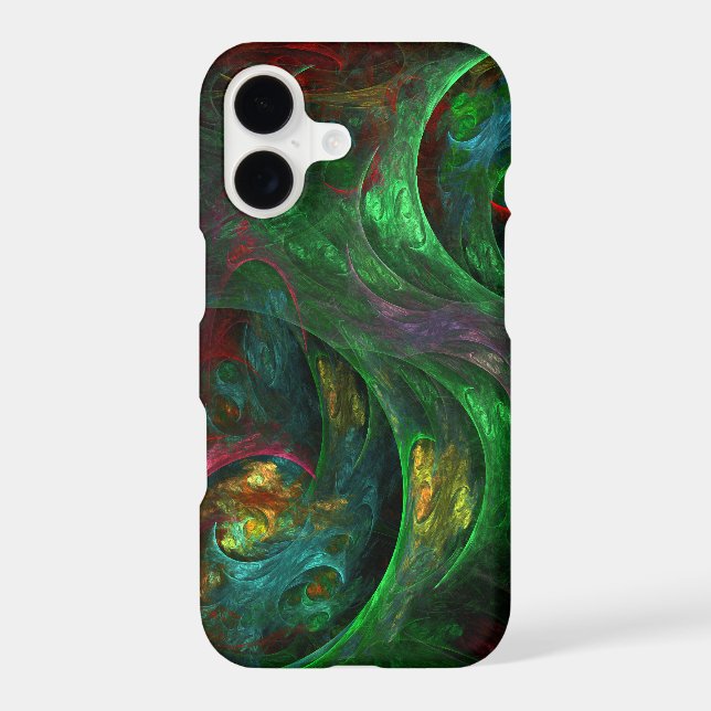 Genesis Green Abstract Art (Back)