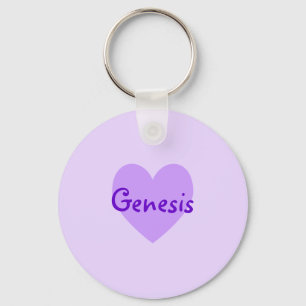 Genesis in Purple Keychain
