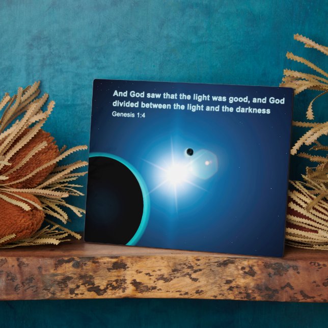 Genesis - Light And Darkness Plaque (Side)