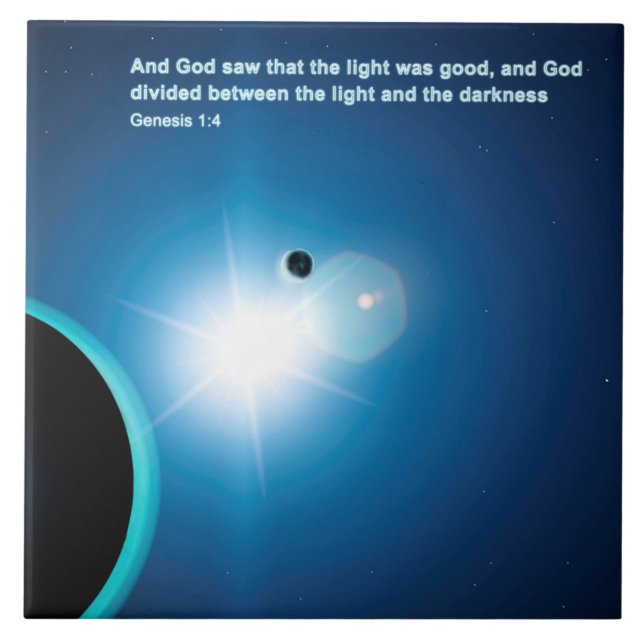 Genesis - Light And Darkness Tile (Front)