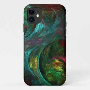 Genesis Nova Abstract Art iPhone 11 Case