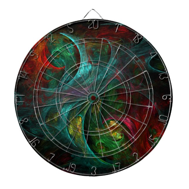 Genesis Nova Abstract Art Dartboard (Front)