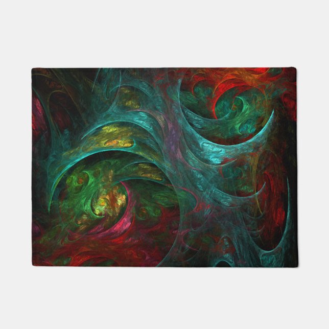 Genesis Nova Abstract Art Doormat (Front)
