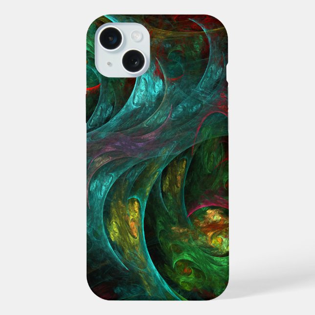 Genesis Nova Abstract Art iPhone Case (Back)
