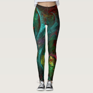 Genesis Nova Abstract Art Leggings
